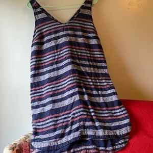 OLD NAVY Striped Linen Cover Up